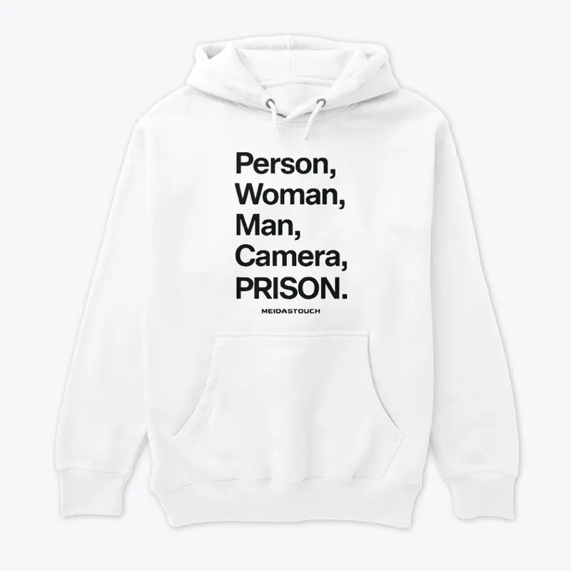 Person woman man camera prison T Shirt