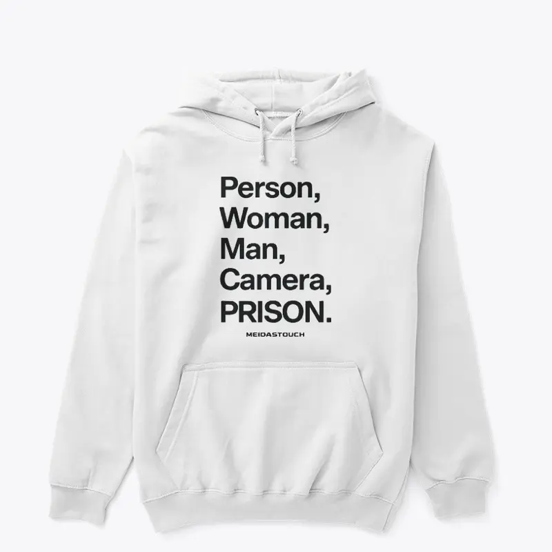 Person woman man camera prison T Shirt